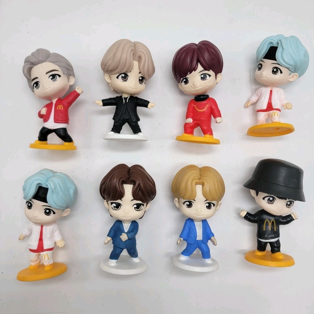 2025 McDonald's TINY TAN x BTS Happy Meal Toys ENCORE Edition Complete Set of 8